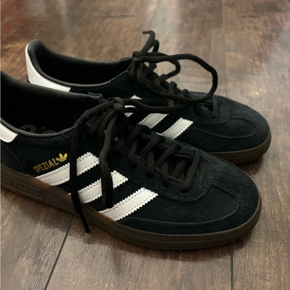 Adidas Handball Spezial Black w/ gum sole - Picture 5 of 7